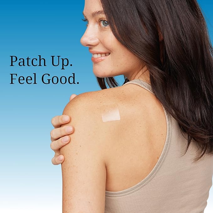 Daily Glutathione & NAC Patch - 30 Topical Patches with Glutathione Plus | Antioxidants and N-Acetyl-Cysteine, Waterproof Transdermal Cleanse Patch for Adults & Kids