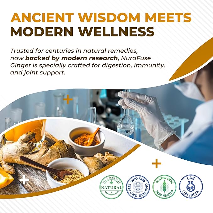 Liposomal Ginger Peppermint Turmeric Elderberry - Support Digestion Health, Immune System - Made and Tested in The USA