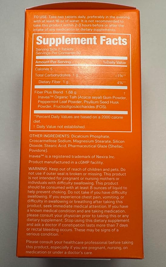 FUTURE METHOD Fiber Blend with Acacia & Psyllium Husk (60ct) and Synbiotic Probiotic + Prebiotic Complex (60ct) – Gut-Friendly Daily Support