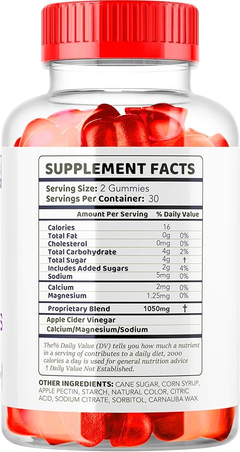 (5 Pack) ActivLife Keto ACV Gummies Advanced Formula, 300 Gummies for 5 Months