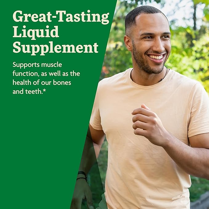 Floradix Magnesium - Liquid Herbal & Mineral Supplement for Bone Support, Digestive Health & More - Vegetarian, Non-GMO - 16.9 fl oz