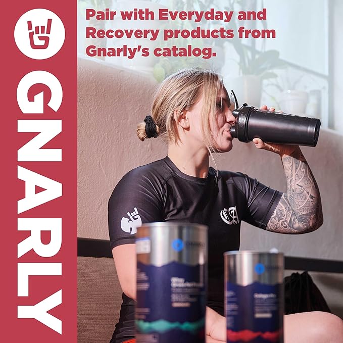 Gnarly Nutrition Collagen Peptides – Gnarly Collagen Pro with Vitamin C, Zinc & Copper – NSF Sport Certified, Protein Synthesis Vitamin Powder – Unflavored, 16.05 oz (30 Servings)