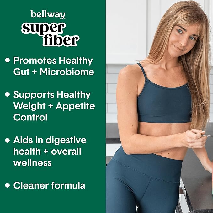 Bellway Super Fiber Powder + Collagen, Strawberry Lemonade Super Fiber + Greens Bundle
