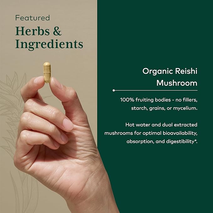 Gaia Herbs Pro Reishi Mushroom - 60 Caps