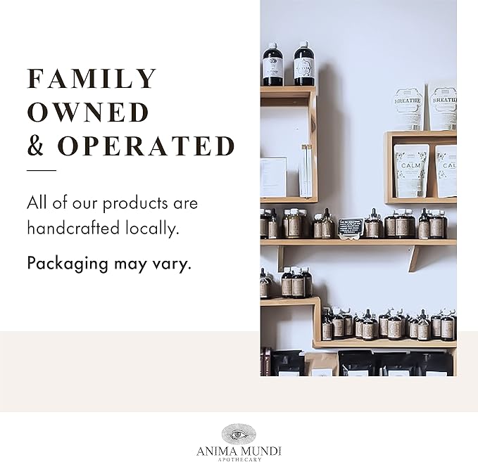 Anima Mundi Apothecary Soma 7 Mushroom Adaptogenic Elixir - Mushroom Liquid Extract Tincture with Reishi, Chaga, Lions Mane & Cordyceps - Vegan Immune Support Tincture (2oz)