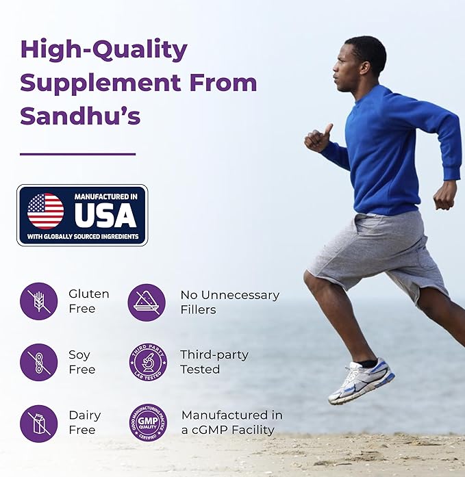 Sandhu's Quercetin with Bromelain Supplement - 1000mg Per Serving 120 Vegetarian Capsules (Pack of 3) - Bioflavonoids Quercitin Complex for Immune Support & Respiratory Health