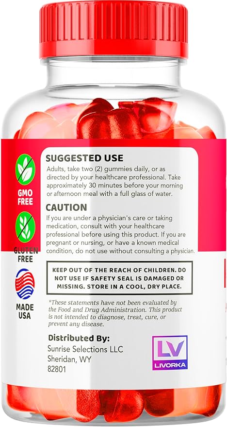 (5 Pack) ActivLife Keto ACV Gummies Advanced Formula, 300 Gummies for 5 Months