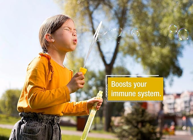 T&D German Vitamin C 180 mg - 40 Vegan Drink Effervescent Tablets - Lemon Lime Flavor - Made in Germany