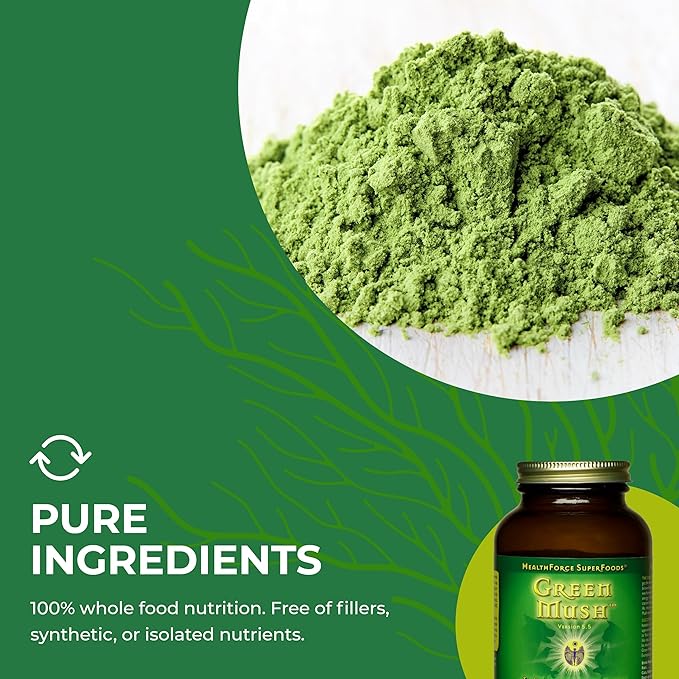 HEALTHFORCE SUPERFOODS Green Mush - 5 Oz Powder