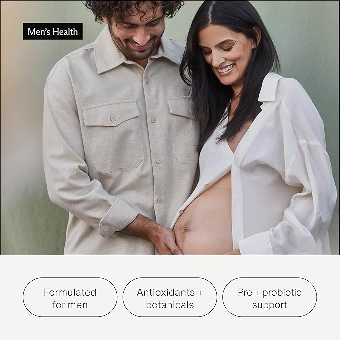 Needed. Sperm Support - Fertility Supplements for Men - Clinically Studied Botanical Ingredients for A Whole Body Approach to Male Fertility - Prenatal Vitamins - 60 Capsules, 30 Day Supply