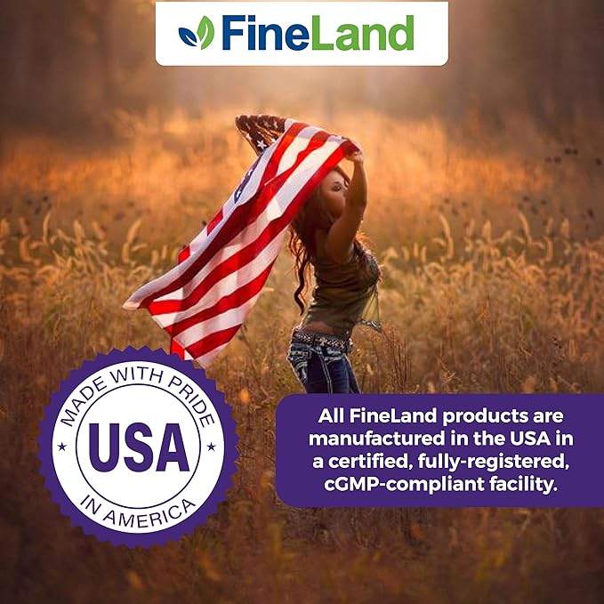 FineLand Grape Seed 50:1 Extract, Premium Max Strength, 25,000 mg Eq., Antioxidant Powerhouse, Heart Support, Immune Support, Grape Seed Extract Capsules 120, 4 Month Supply, 100% Vegan, All Natural
