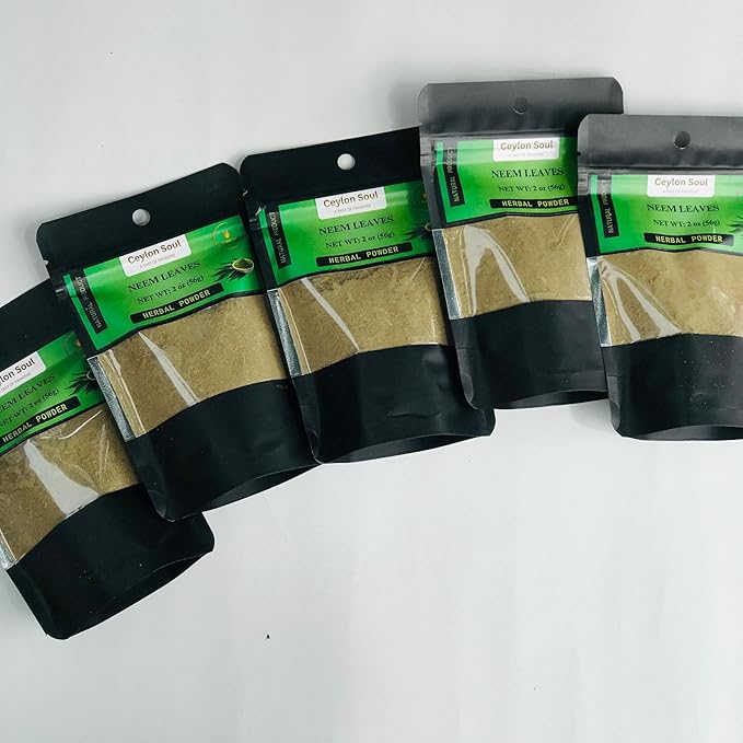 Neem Leaves Powder - 2oz - From Sri Lanka