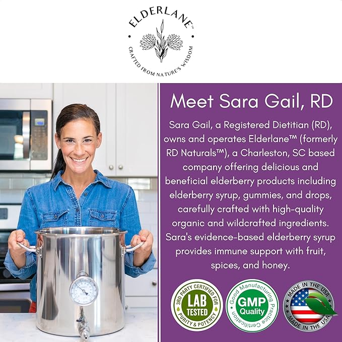 Elderberry Syrup and Elderberry Gummies - Formerly RD Naturals - Immune Support Supplement for Adults and Kids - 16.9 Oz Syrup and 60ct Gummies