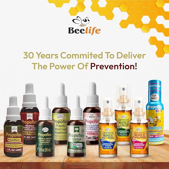 Beelife Brazilian Green Propolis Extract - 15% Extract Bee Propolis Tincture, High Artepillin-C Levels - Natural Antioxidant-Rich Liquid Supplement for Health - Natural Propolis Immune Support, 30ml