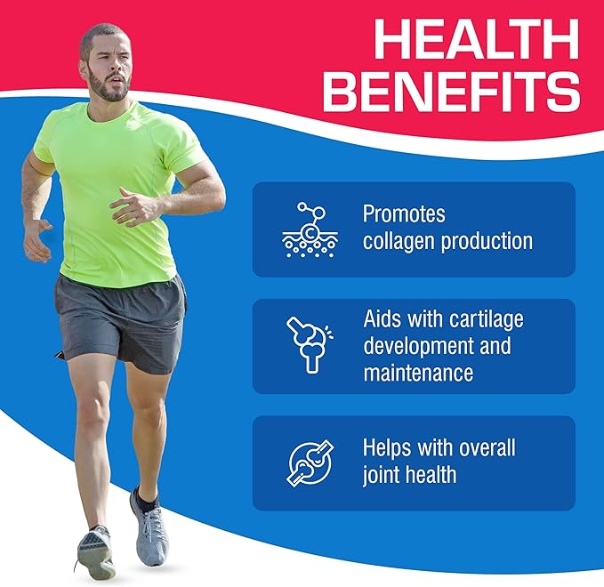 Vegan Glucosamine Joint Health Supplement - Soft Tissue Cartilage Tendon and Ligament Supplement for Enhanced Mobility Comfort & Flexibility - Non-GMO Shellfish Free & Made in The USA - 120 Servings