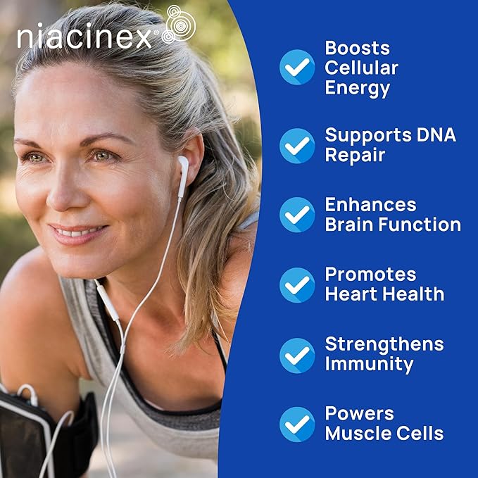 Nicotinamide Riboside 600mg NAD+ Precursor Supplement, 60 Capsules for Healthy Aging, Energy Metabolism, Cellular Health