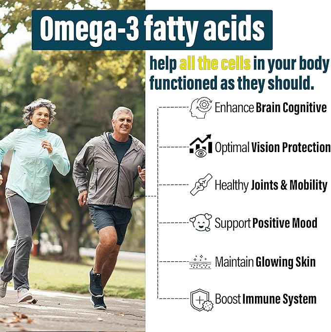 Vegan Omega 3 Gummies 1000mg with Vegan Multivitamin for Women Men with Iron, Vitamin B12, A, D3, K2, Algae Omega 3, Magnesium, Zinc