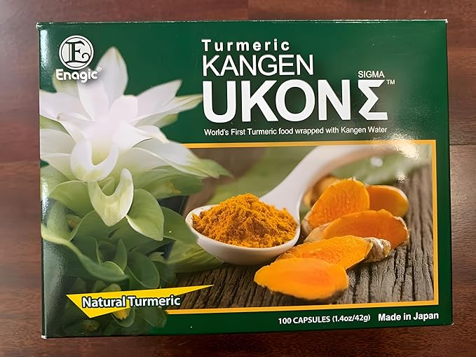 Kangen Ukon DD Tumeric Sigma 100 Capsules (New Packaging)
