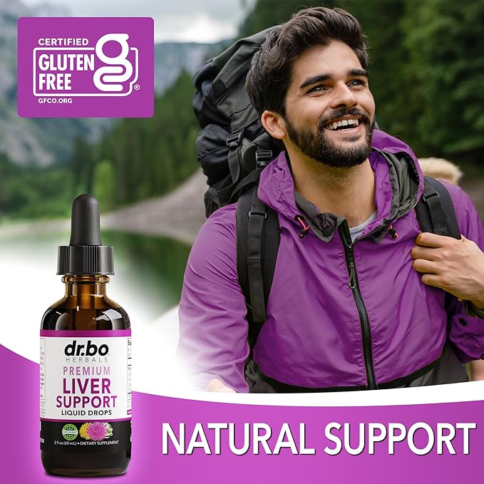 Liver Cleanse Detox & Repair Organic - Natural Liver Support Supplement Liquid Drops, Milk Thistle Dandelion, Chanca Piedra Extract, Artichoke - Gallbladder Health Formula Supplements Liquid Drops 2oz