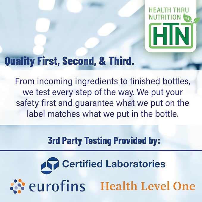Health Thru Nutrition Skineu - Skin Probiotic + Prebiotic | Supports Skin Hydration & Elasticity | Clinically Studied Ingredients |3rd Party Tested, Non-GMO & Gluten-Free | 30 VegeCapsules