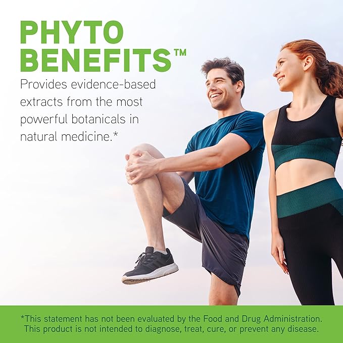 DAVINCI Labs Phyto Benefits - Supports Heart, Brain & Immune Health, GLP-1 Production & More with Curcumin, Quercetin, Green Tea & More* - Vegetarian, Gluten-Free, Soy-Free - 30 Capsules