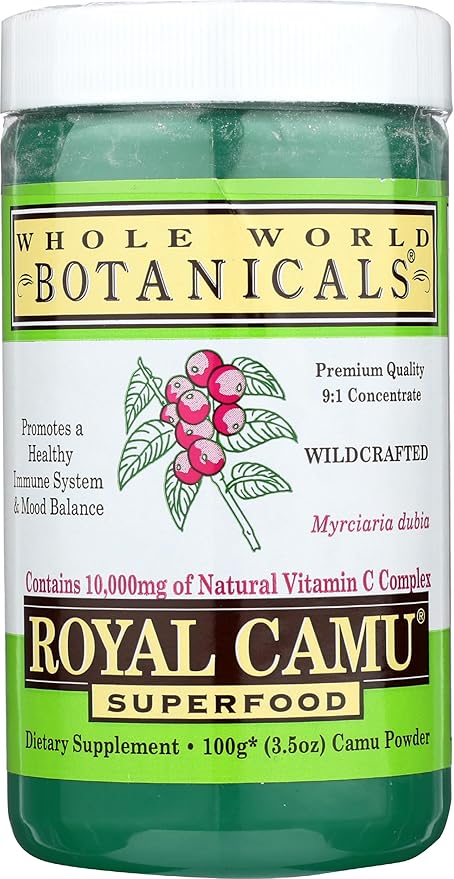 Whole World BOTANICALS Royal Camu Powder, 3.5 OZ