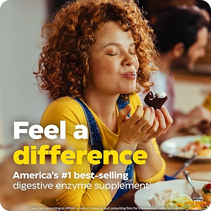 Enzymedica Digest Gold + ATPro, Maximum Strength Enzyme Formula, Prevents Bloating and Gas, 14 Key Enzymes Including Amylase, Protease, Lipase and Lactase, 21 Capsules (FFP)