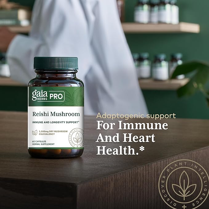 Gaia Herbs Pro Reishi Mushroom - 60 Caps