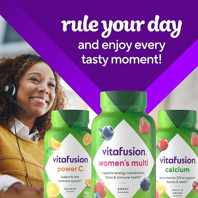 Vitafusion Adult Gummy Vitamins for Women, 120 Count