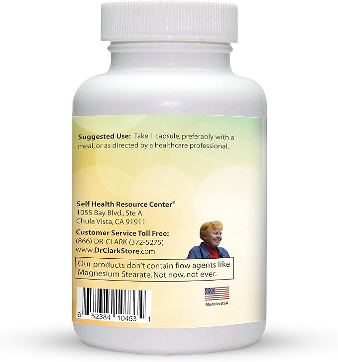 Dr. Clark Folic Acid (Vitamin B9) Supplement – 1mg, 50 Gelatin Capsules, Supports Healthy Pregnancy & Cell Growth