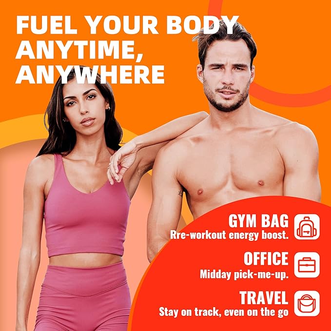 Creatine Monohydrate Soft Chews 5g for Men & Women, Preworkout Gummy with Electrolyte for Muscle Growth, Strength & Energy Support, Orange 60 pcs