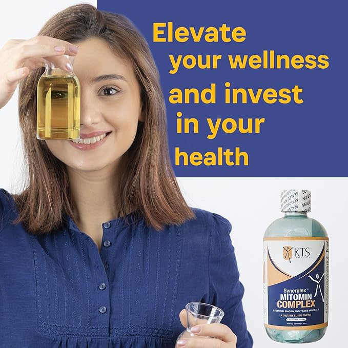 MitoMin Complex – Liquid Mineral Supplement – Easy to-Use Formula for Everyday Wellness - Essential Macro & Trace Minerals