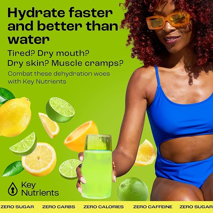 KEY NUTRIENTS Electrolytes Lemon Lime 20’s Stick Packs