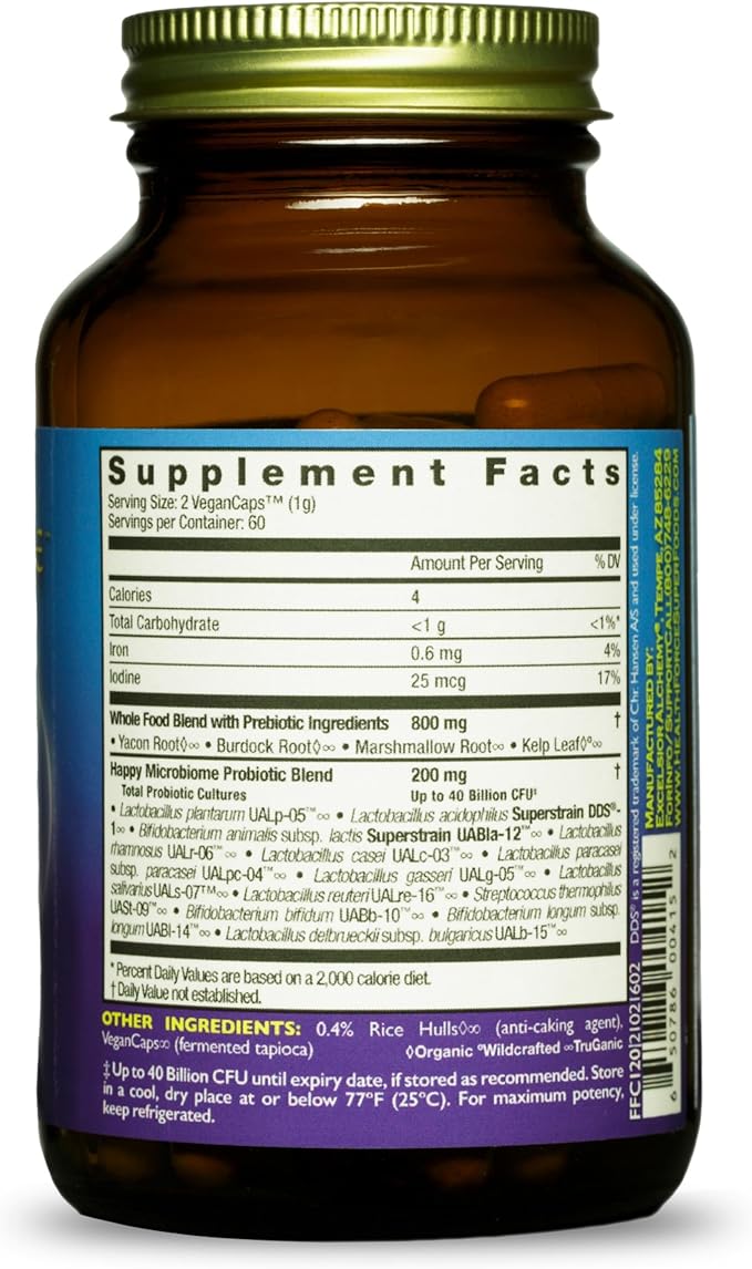 HealthForce SuperFoods Friendly Force - Capsules - 120 Vegan Capsules