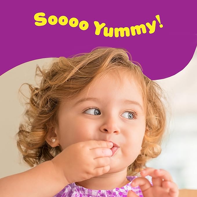 L’il Critters Fiber Daily Gummy Supplement for Kids, for Digestive Support, Berry and Lemon Flavors, 90 Gummies