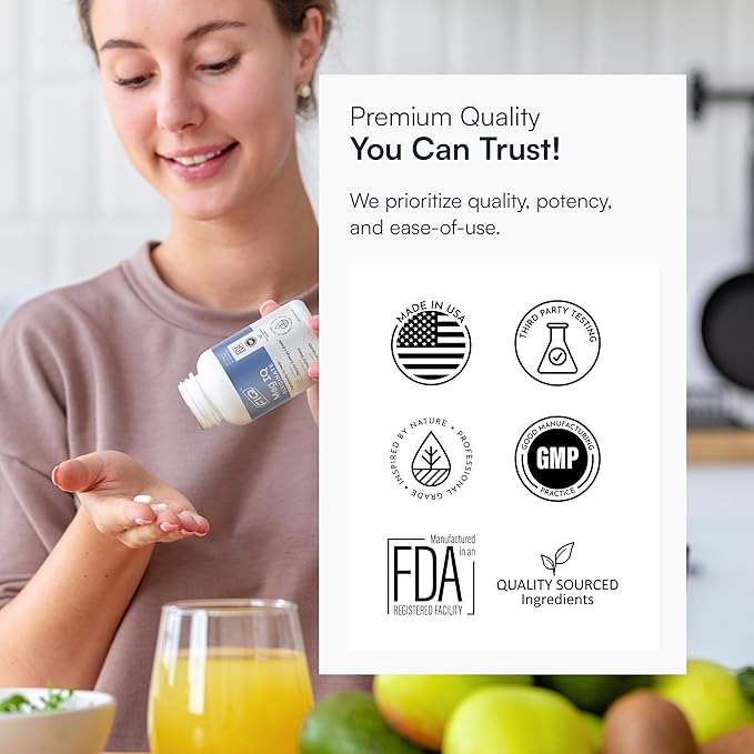 FIQ - Mag IQ Glycinate - Magnesium Bisglycinate Chelate TRAACS - High Absorption Magnesium Glycinate Supplement - Sleep, Daily Energy, & Bone Wellness - 60 Capsules