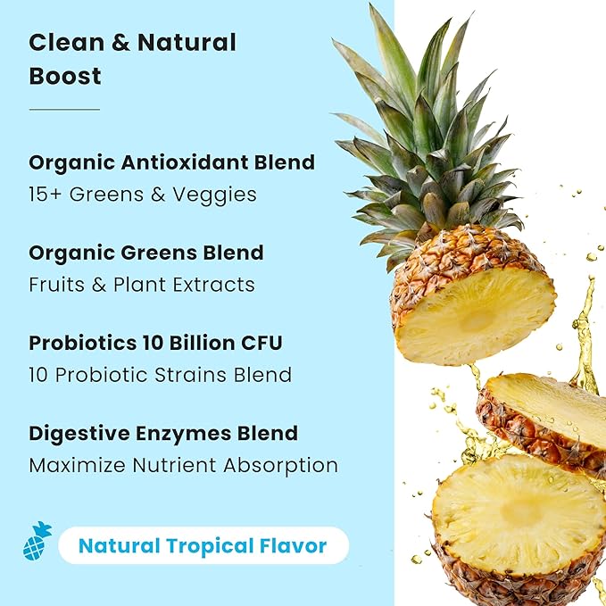 NutraChamps Beet Root Powder - Greens Superfood Powder