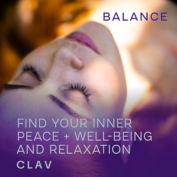 CLAV Mood Support Supplement - with Ashwagandha + Saffron Extract + 5-HTP Griffonia + Siberian Ginseng + Rhodiola rosea - 60 Capsules