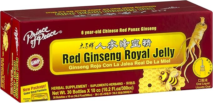 Prince of Peace Red Ginseng Royal Jelly 30 Vial(s)