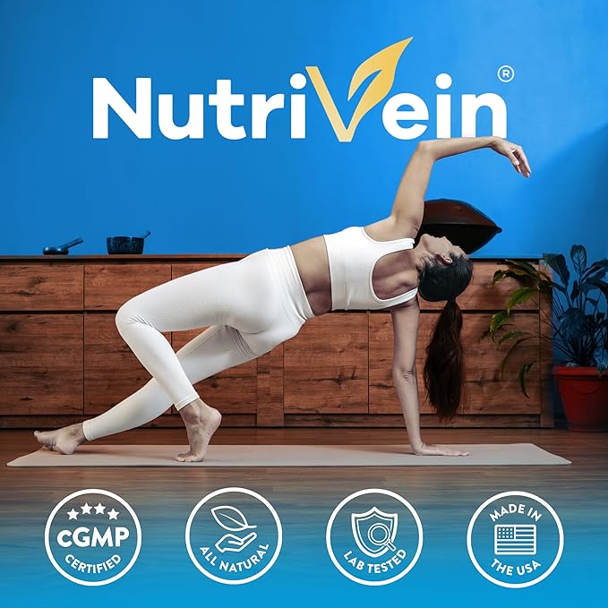 Nutrivein Premium Berberine HCL 1200 mg with Ceylon Cinnamon - 120 Capsules: High-Absorption Berberine Supplement for Defenses, Digestion, & Metabolism