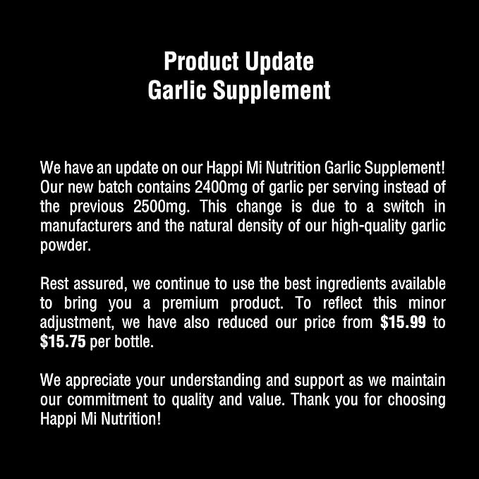 Garlic Capsules 2400mg - Made with Organic Garlic Bulbs, California US Grown - Natural Immune Support Supplement 40 Day Supply