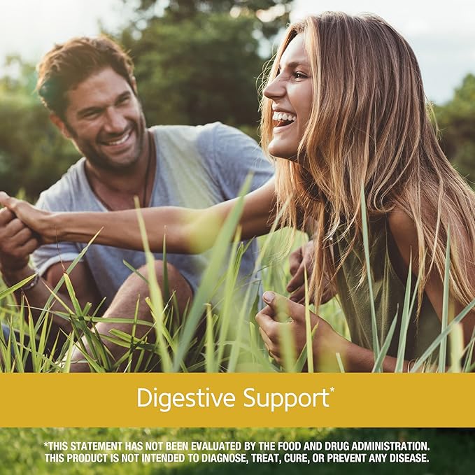 21st Century Papaya Enzyme Chewable (100 Count), Papaya & Pineapple Digestive Enzymes for Gut Health, Tropical Flavor, Non-GMO, Gluten-Free, No Added Salt, Yeast, Artificial Flavors