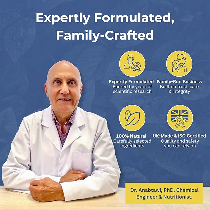 Natagra 1000mg Herbal Supplement – Maca, Tribulus, Ginseng – Supports Energy & Well-Being – Vegan, UK Made