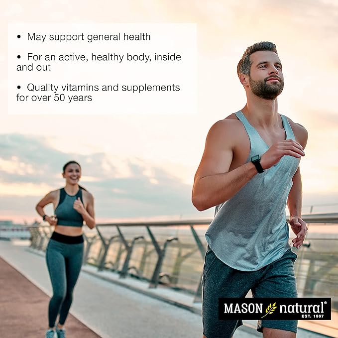 MASON NATURAL Vitamin D3 125 mcg (5000 IU) - Supports Overall Health, Strengthens Bones and Muscles, from Fish Liver Oil, 50 Softgels (Pack of 2)