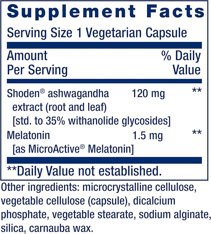 Life Extension Rest & Renew, for a Refreshing & Restorative Night’s Sleep, Gluten-Free, Non-GMO, Vegetarian, 30 Capsules