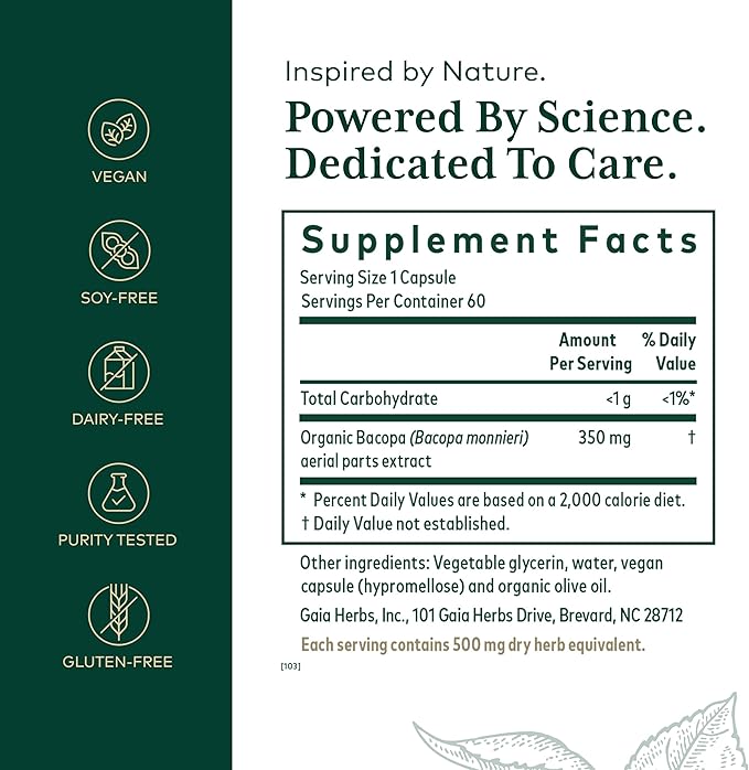 Gaia PRO - Bacopa - 60 ct