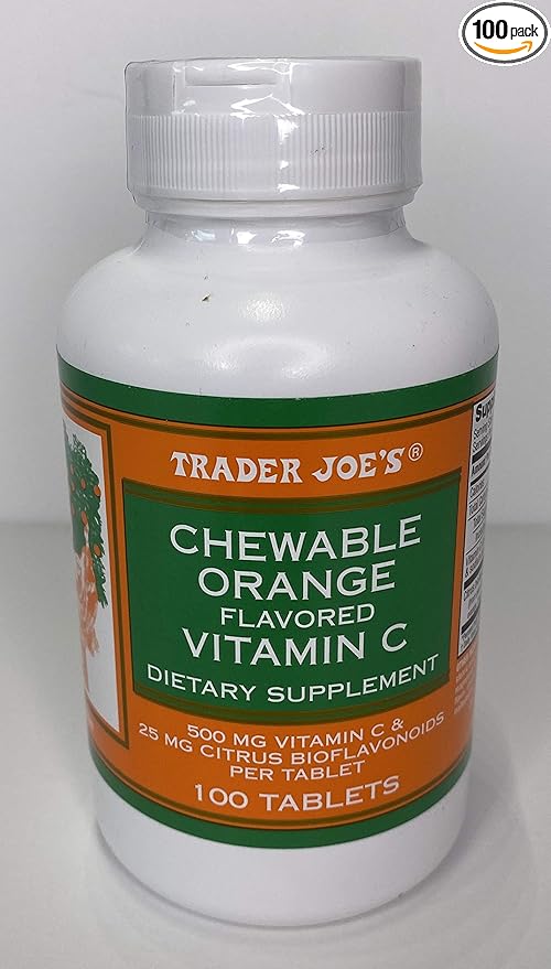 Trader Joe's Chewable Orange Flavored Vitamin C