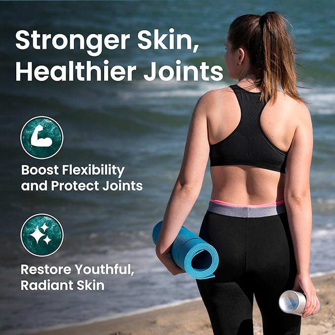 Fermented Cod Liver Oil & Wild Marine Collagen Powder - Natural Source of Omega-3's, Fat Soluble Vitamins, and Collagen Peptides.