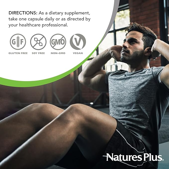 NaturesPlus PRO Super K Complex - 60 Capsules - Promotes Healthy Calcium Metabolism - Includes Vitamins K1 & K2 - Non-GMO, Vegan & Gluten Free - 60 Servings