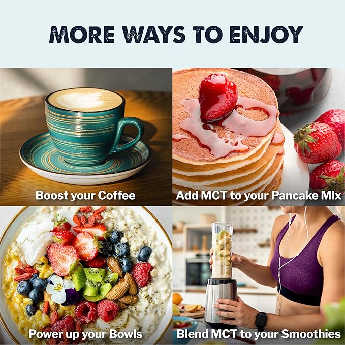 Organic MCT Oil Powder - Unflavored | Pure MCT Powder from Organic Coconuts | Keto-Friendly, Easy to Mix, No Fillers | Boost Energy, Focus & Metabolism | 1 Month Supply